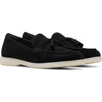 Clarks Narini Edge Loafer in Black Suede at Nordstrom Rack, Size 7.5