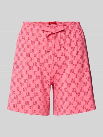 HUGO BOSS Regular Fit Pyjama Shorts aus Modal-Mix mit Baumwoll-Anteil in Pink, Gr&ouml;&szlig;e XL