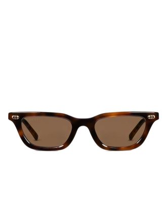 Gucci Occhiali da sole cat-eye - Marrone