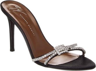 Giuseppe Zanotti Clandestino 90 Satin Sandal