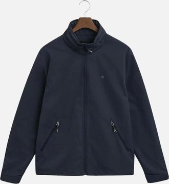 GANT Mens GANT Soft Shell Jacket - Evening Blue - Navy - Size: Regular/40