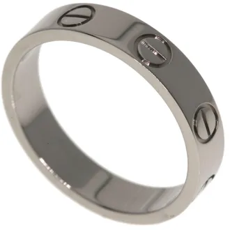 Cartier White Gold (18K) Band Ring (Pre-Owned)