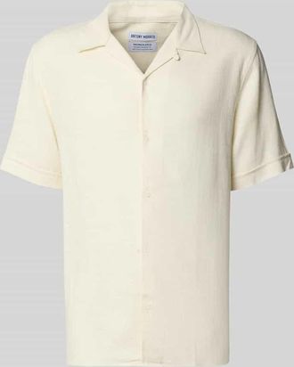 Antony Morato Regular Fit Freizeithemd mit Reverskragen Modell Honolulu in Ecru, Gr&ouml;&szlig;e 46