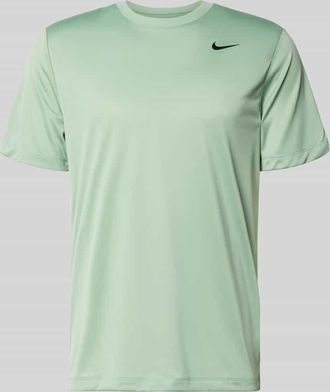 Nike T-Shirt mit Logo-Print und Rundhalsausschnitt in Mint, Gr&ouml;&szlig;e XXL