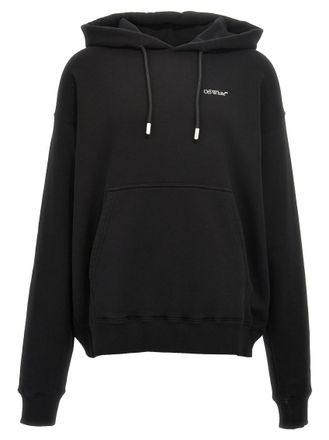 Off-white BlackWhite Windy Arrow Skate hoodie
