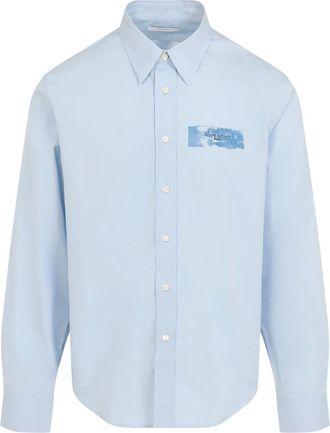 Givenchy Light Blue Regular Shirt