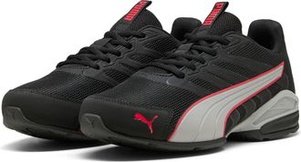 Puma Sneaker PUMA ELECTRO, Gr. 42,5, puma schwarz, gray echo, for all time rot, Schuhe Sneaker