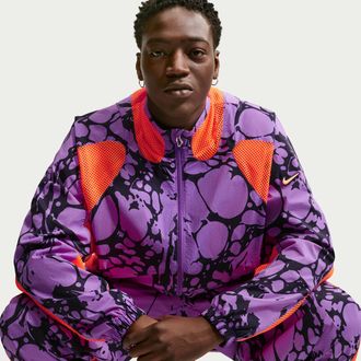 Nike Mens Project F.R.O.G. Gooey Track Jacket in Purple | IF4238-522