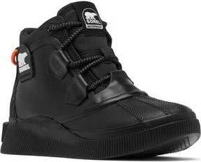 Sorel Out N About IV Classic Waterproof Duck Boot in Black/Sea Salt at Nordstrom Rack, Size 9.5