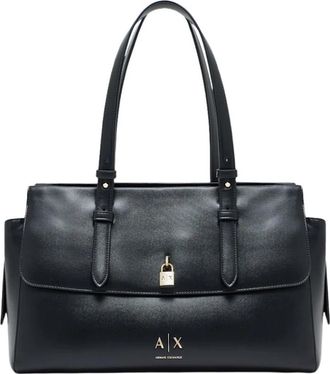 A|X Armani Exchange Shopping Bag - Dames - Schoudertassen - Zwart - ONE Size - Tassen