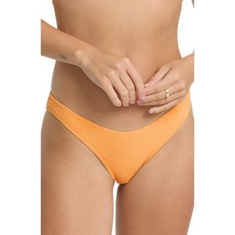 Billabong Crinkle Crush Hike Bikini Briefs in Sundress at Nordstrom, Size X-Large