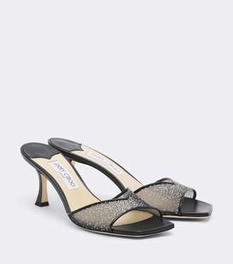 Jimmy Choo London Mules Skye de malla