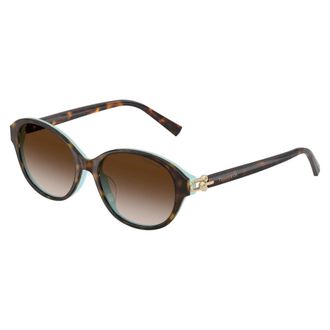 Tiffany & Co. Tf 4263D Zonnebril - Dames - Zonnebrillen - Bruin - 54 MM - Accessoires