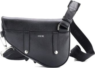 Dior Saddle Leather Mini crossbody bag - Zwart