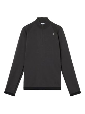Stone Island Compass-badge half-zip sweatshirt - Grey