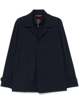Fay Morning Stretch Minimalist Black Mens Jacket