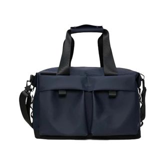 Rains Heren, Tassen, Blauw, Maat: ONE Size