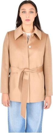 Pennyblack Jassen, Dames, Beige, XS, Wol, Liz Coat