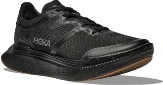 Hoka One One Transport X 1152450-BBLC Sneaker Mens 6 Black Running Shoes TF3604