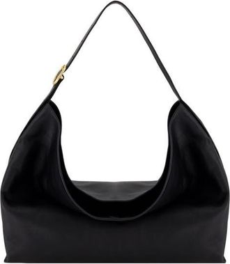 Vince Medium Plonge Vivian Leather Hobo Bag in Black at Nordstrom