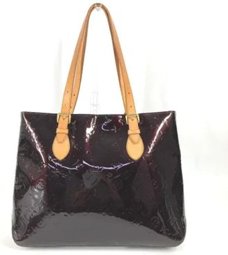 Louis Vuitton Tweedehands Canvas Louis Vuitton tassen - Dames - Vintage Shopper - Paars - ONE Size - Vintage