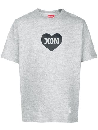 SUPREME T-shirt met print - Grijs