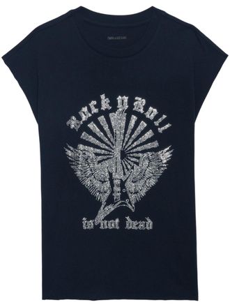 Zadig&Voltaire Cloe T-shirt - Blue