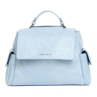 Orciani Handbags, female, Blue, Size: ONE SIZE Sveva S Stark Small
