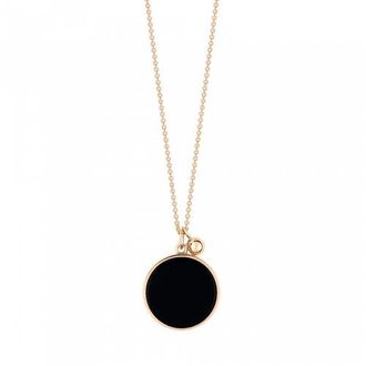 Ginette NY Ever Necklace in Black Onyx at Nordstrom, Size Medium