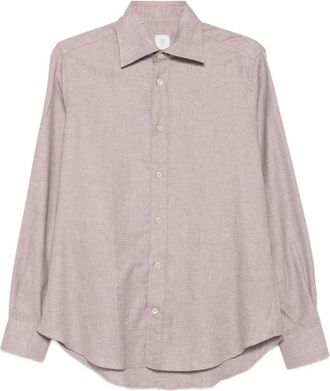 Eleventy Camicia con colletto button-down - Rosso