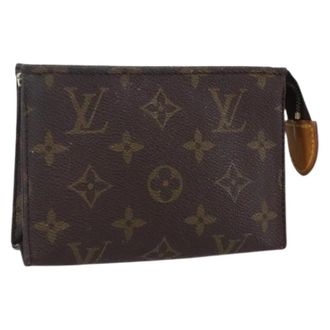 Louis Vuitton Pre-owned Clutches, female, Brown, Size: ONE SIZE Pre-owned Vintage Canvas Clutch