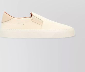 Moncler slip-on sneakers club contrast heel