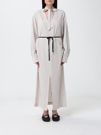 Barena Abito chemsier Barena in misto seta a righe