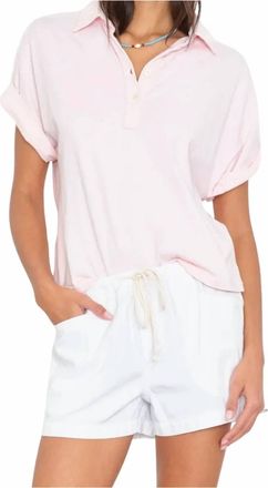 Xirena Simon Top In Pink Drop