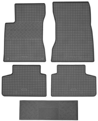 OEM Alfombrillas Rigum 905144 + Funda 900101 - Mercedes Glb X247 Crossover De 2019, Espacio Para Los Pies Del Conductor Ms - Instaladas