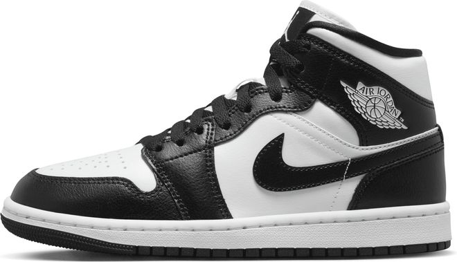 Womens Air Jordan 1 Mid Shoes in White | DV0991-101