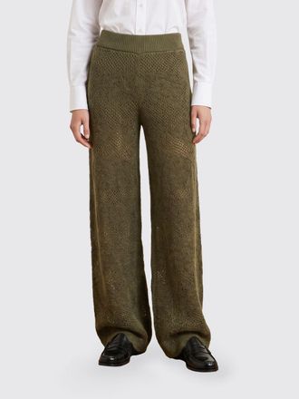 Brunello Cucinelli Sequin-Embroidered Wool-Knit Trousers