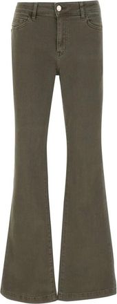 Elena Miro Flared Jeans - Dames - Flared Jeans - Groen - L - Jeans