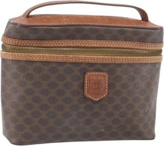 Celine Pre-owned Handbags, female, Brown, Size: ONE SIZE Pre-owned Vintage Plastic Handbag