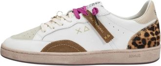 Sun 68 Urban Street Sneaker - Dames - Sneakers - Wit - 41 EU - Leer - Schoenen