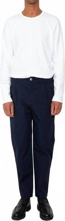 Folk Lean Assembly Pants In Ash Navy
