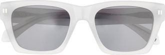 Off-white 53mm Valdez Square Sunglasses in Grey Dark Grey at Nordstrom Rack