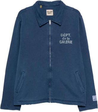 Gallery Dept. Heren, Jassen, Blauw, Maat: 2XL Katoen