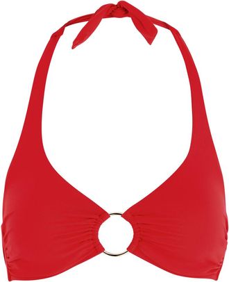 Melissa Odabash Brussels Halterneck Bikini top - Red - 46 (UK14 / L)