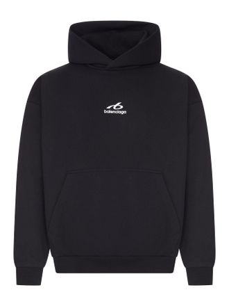 Balenciaga BODIES SWEATSHIRT IN BLACK DRY FLEECE - Balenciaga - Man