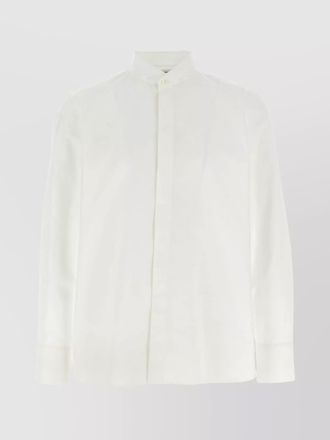 Saint Laurent cotton flap collar shirt