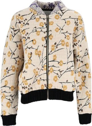 Forte_Forte Bomber Jaquard Flor de Cerezo - Jackets - Mujer - Multicolor - XS