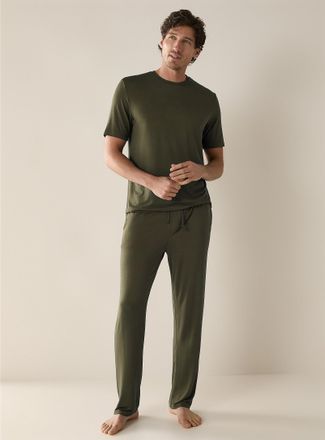 Le 31 Mens Fluid TENCEL TM Modal lounge pant