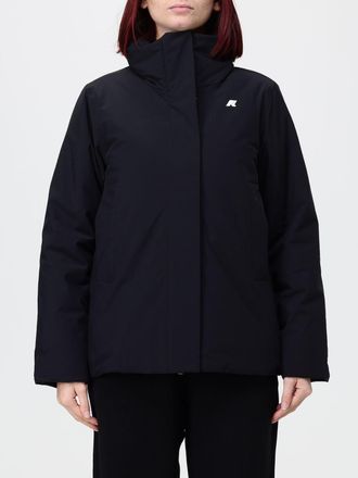 K-Way Marla Padded and Hooded Water-Repellent Windbreaker Jacket
