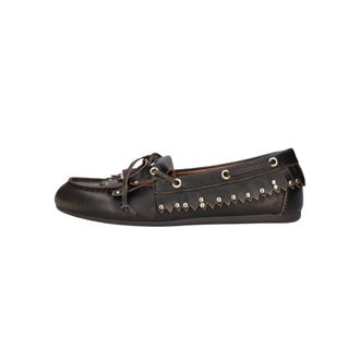 Bibi Lou Schoenen, Dames, Bruin, 37 EU, Leer, Aurelie Loafer